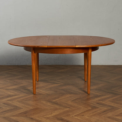 ヴィンテージ エクステンション ラウンドダイニングテーブル