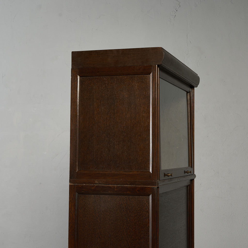 英国 クラシック スタッキングブックケース