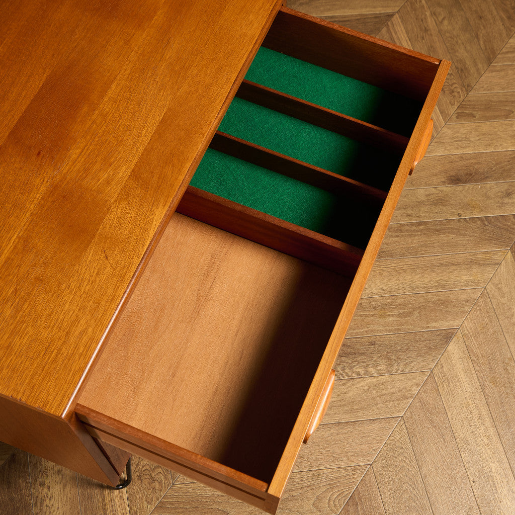 ジープラン G-PLAN Fresco 3段チェスト カスタム アイアン ヘアピンレッグ #95488