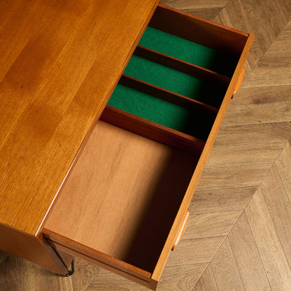 ジープラン G-PLAN Fresco 3段チェスト カスタム アイアン ヘアピンレッグ #95488