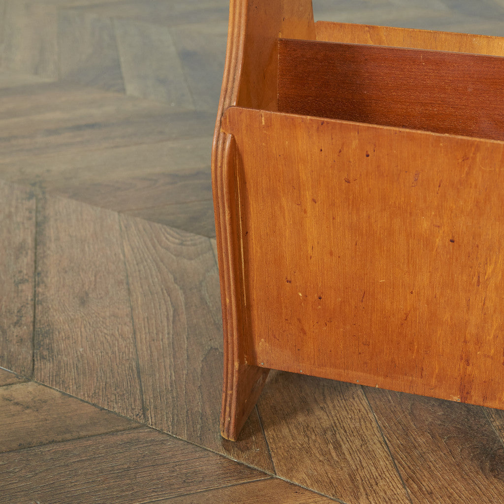 英国クラシック マガジンラック / サイドテーブル #85326