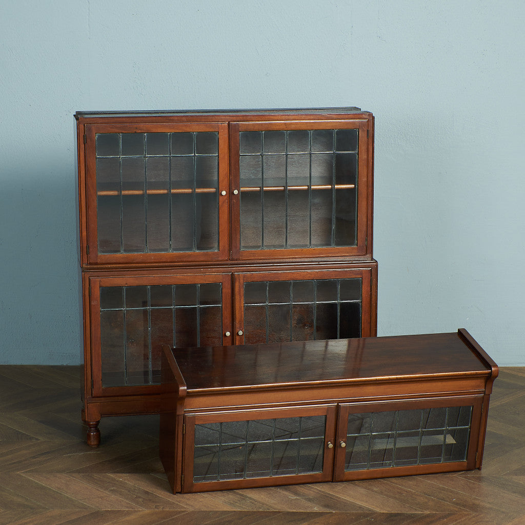 イギリスアンティーク 3スタッキング ブックケース