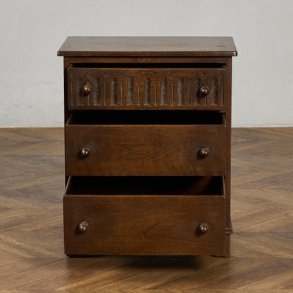 英国 クラシック 3段 サイド チェスト