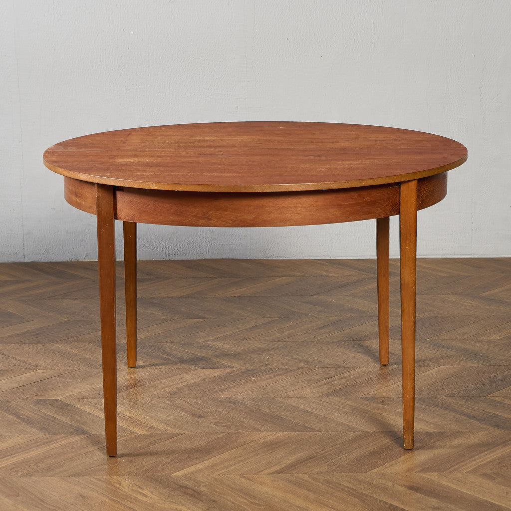 英国 ヴィンテージ ラウンド ダイニングテーブル #89660