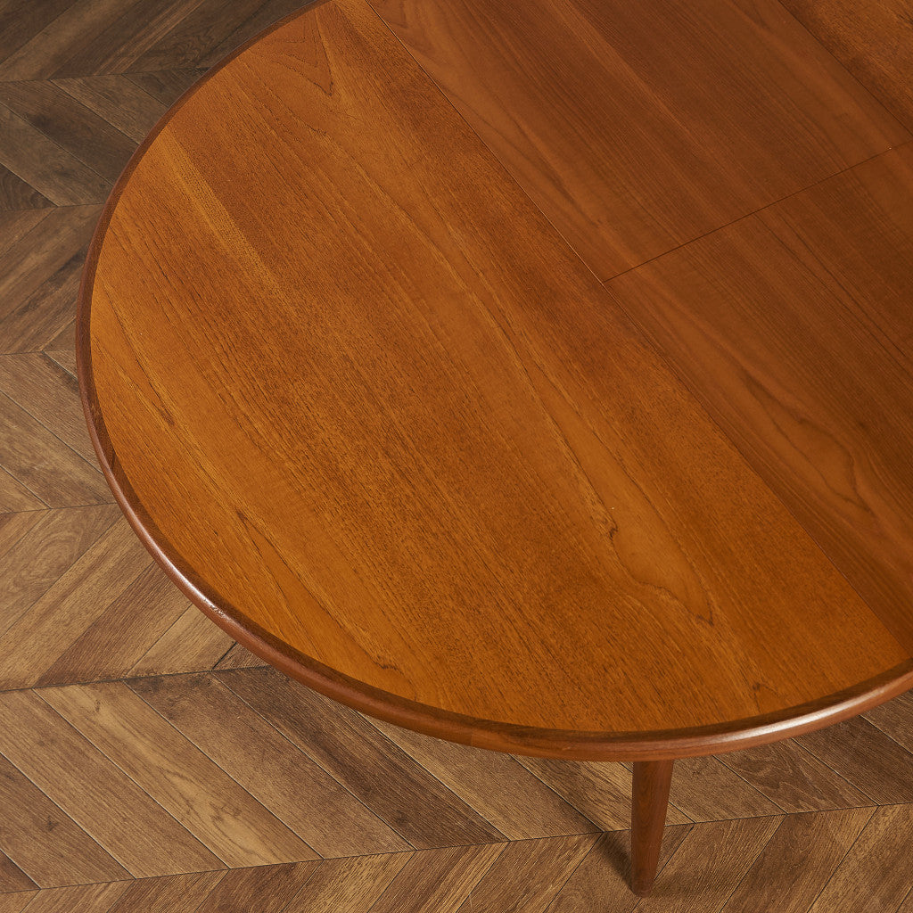 エクステンション ラウンド ダイニングテーブル