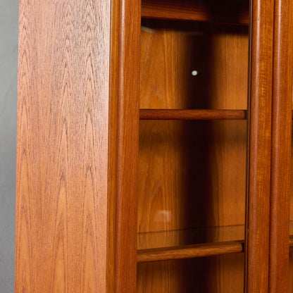 ヴィンテージ ガラス キャビネット