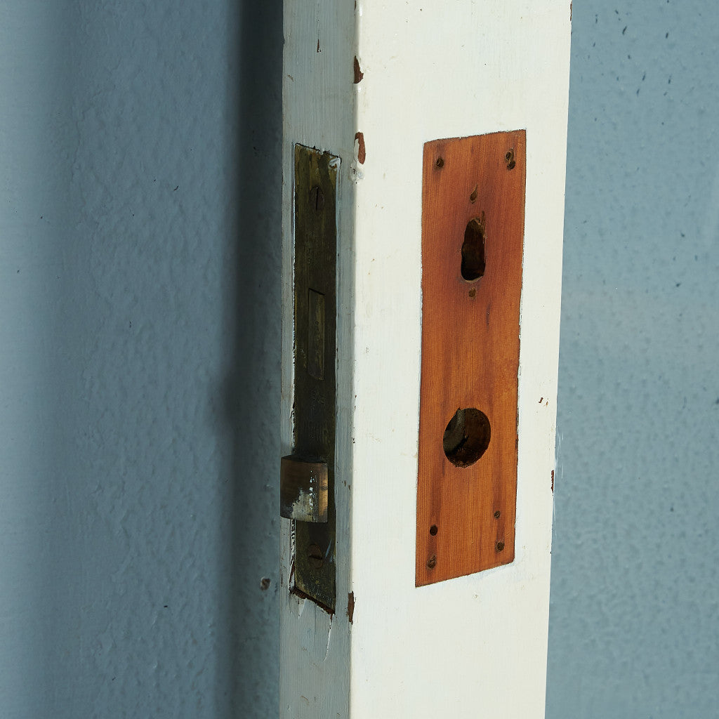 英国アンティーク ペインテッド ウッドドア