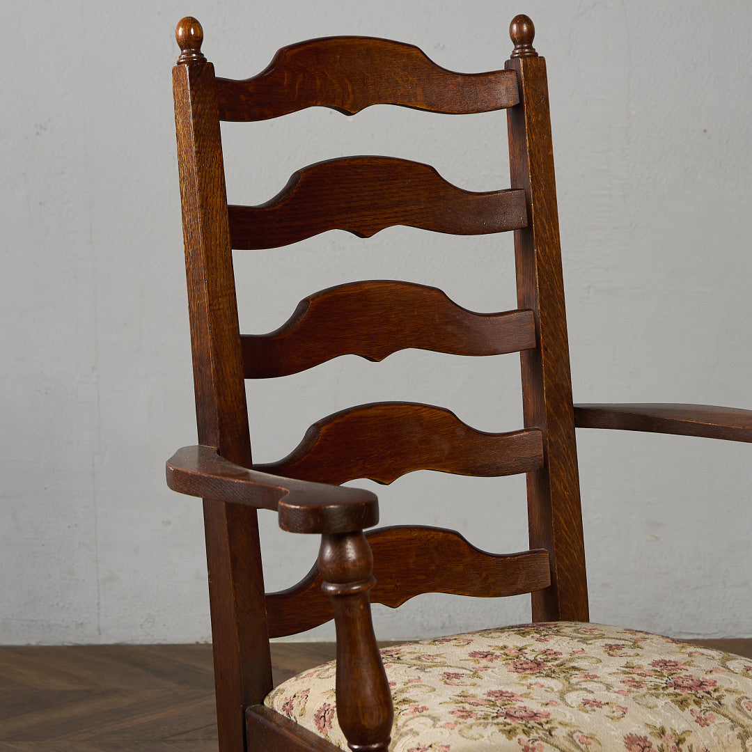 英国 クラシック ラダーバック アームチェア