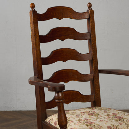 英国 クラシック ラダーバック アームチェア