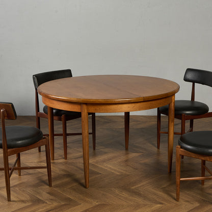 エクステンション ラウンド ダイニングテーブル