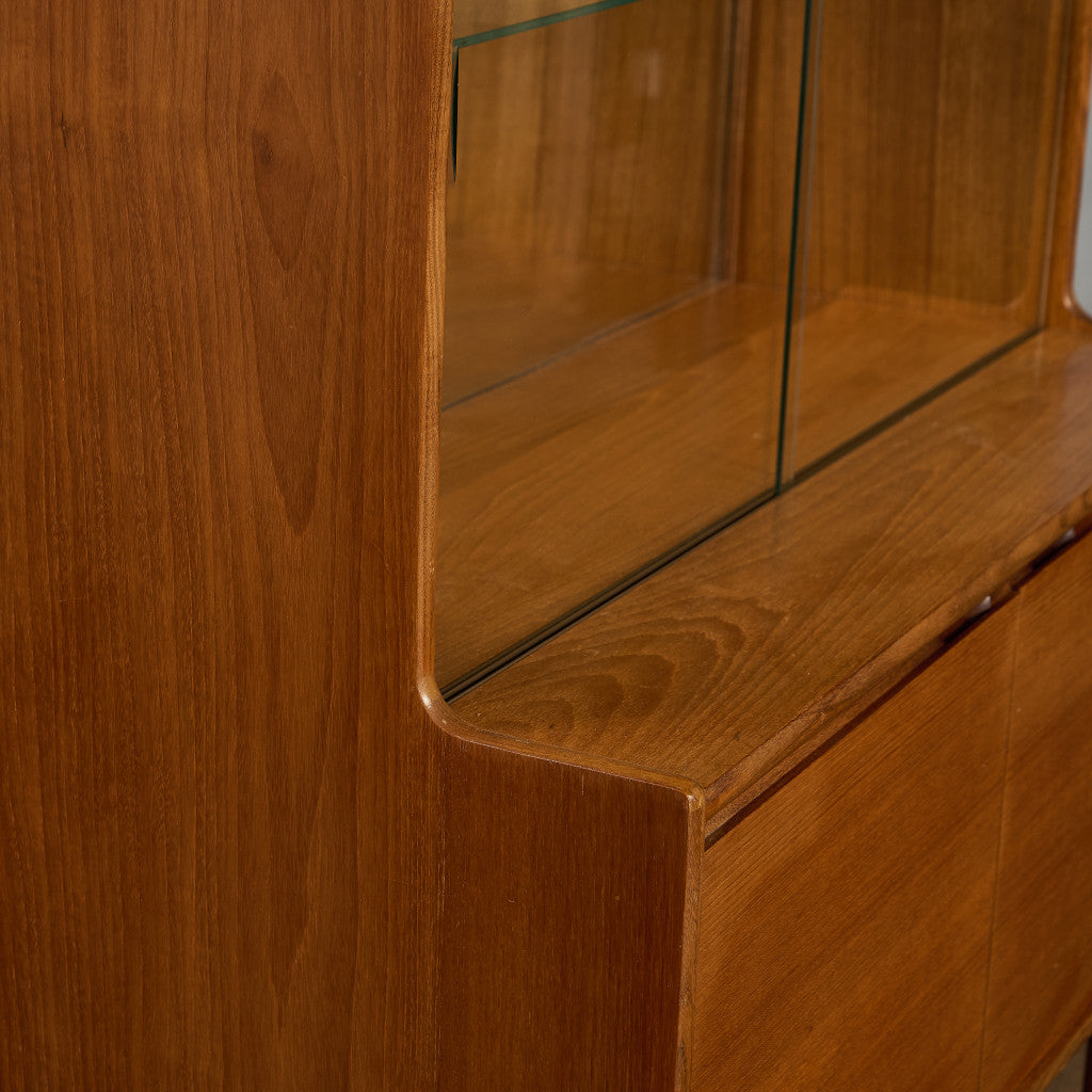 ヴィンテージ ガラスキャビネット