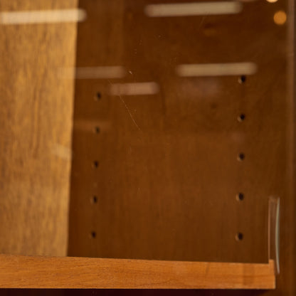 ヴィンテージ ガラスキャビネット