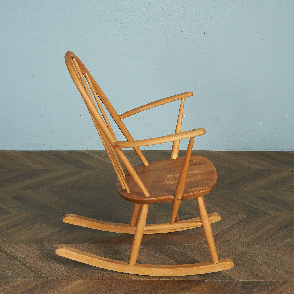 通販生活 ファッション アーコール クエーカーロッキングチェア ヴィンテージ ERCOL その他