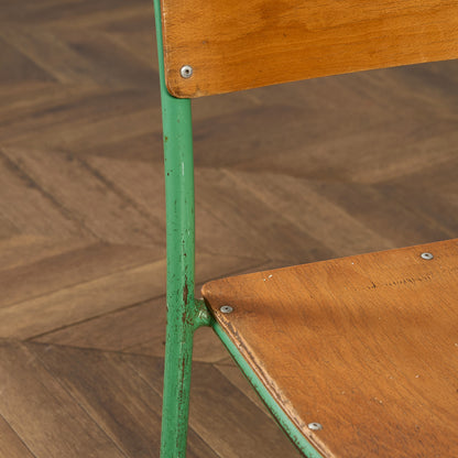 ヴィンテージ スタッキング スクールチェア