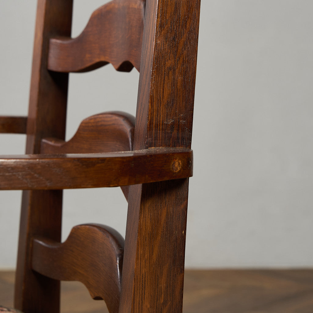 英国 クラシック ラダーバック アームチェア