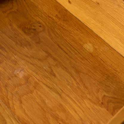 オランダ製 オーク 無垢材 サイドキャビネット