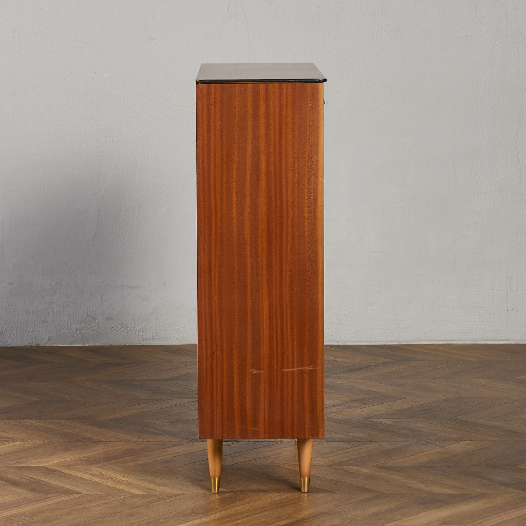 ヴィンテージ ナロー ブックケース