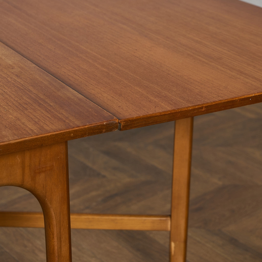 イギリス ヴィンテージ ドロップリーフ ゲートレッグテーブル