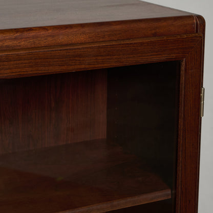 デンマーク ヴィンテージ ブックケース カスタム アイアンヘアピンレッグ