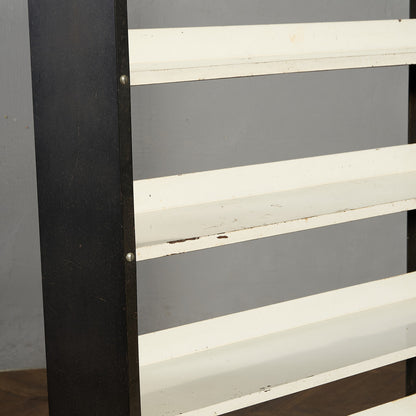 英国製 インダストリアル オープン スチール シェルフ