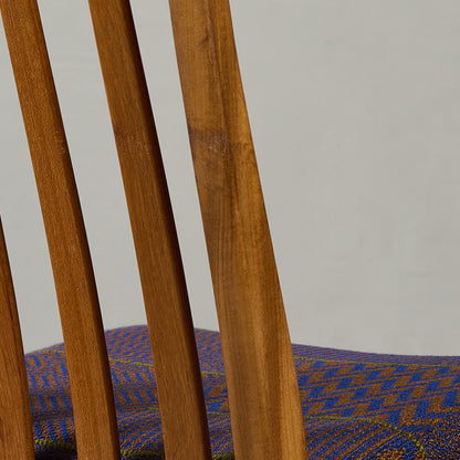 スラットバックチェア 座面張替え済み