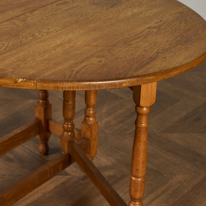 英国 クラシック ドロップリーフ ゲートレッグテーブル