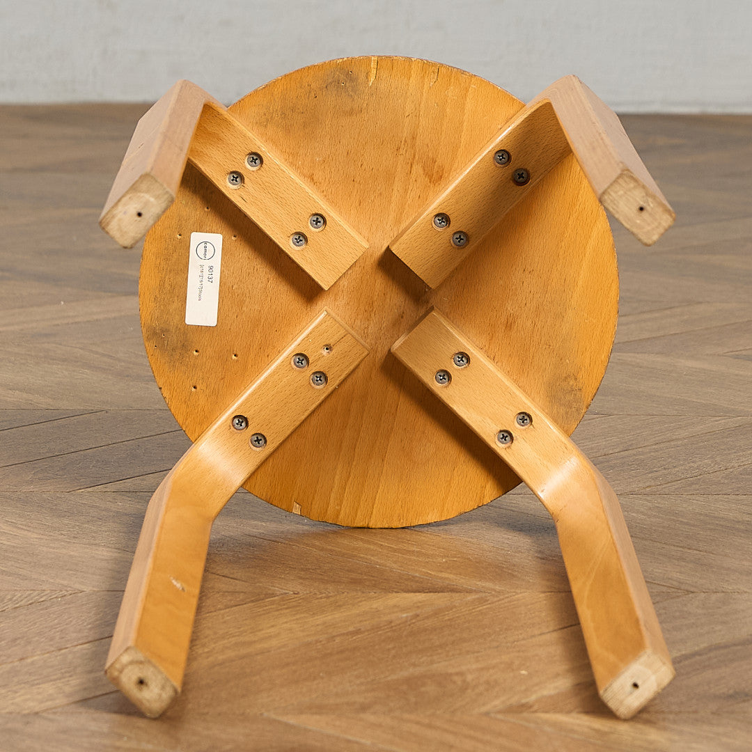 デンマーク LEIKA ヴィンテージ ベントウッド スツール #90137