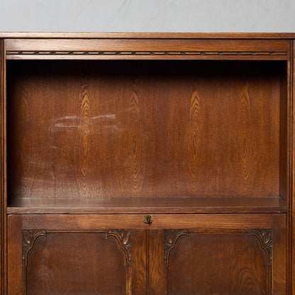 Old Charm オーク材 ビューローブックケース