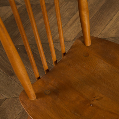 ヴィンテージ スティックバック ハイバックチェア ブルーラベル