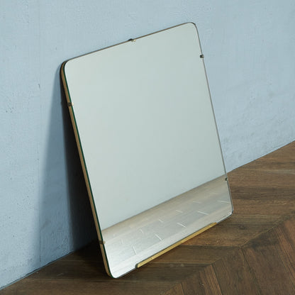 G-PLAN Chinese white vintage frameless wall mirror #72992