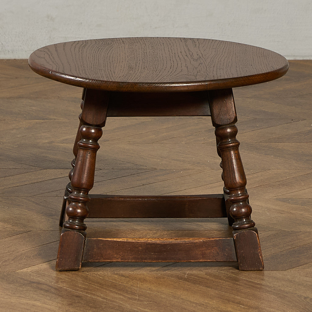 英国 クラシック オーク材 センターテーブル  サイドテーブル