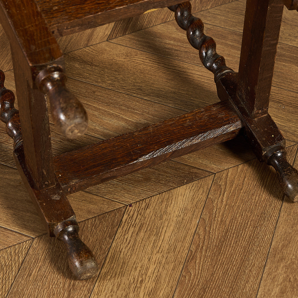 英国 クラシック バーリーシュガーツイスト サイドテーブル