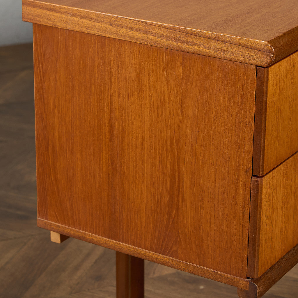 ヴィンテージ ドレッシングデスク 両袖デスク