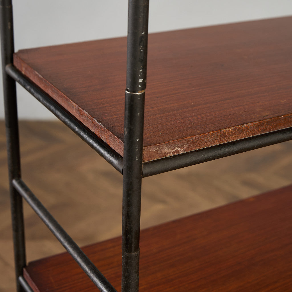 英国製 インダストリアル オープン シェルフ