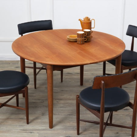 ヴィンテージ エクステンションラウンドテーブル