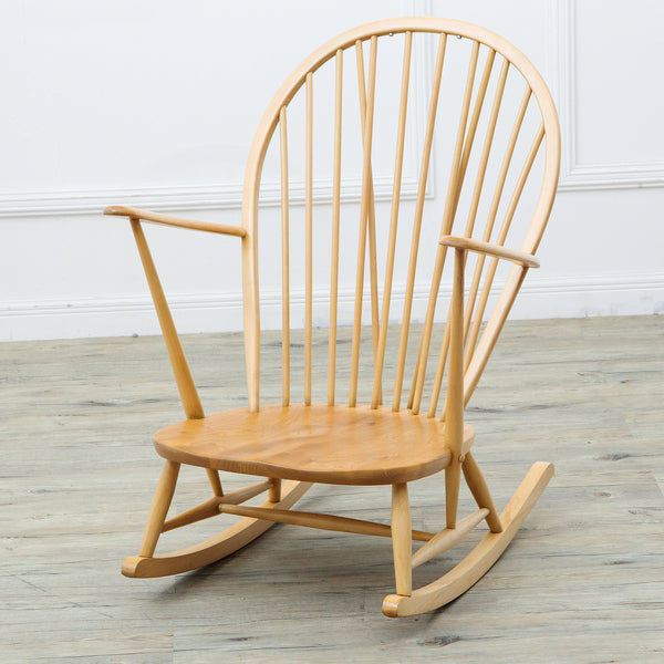 アーコール ERCOL / UK グランドファザー ロッキングチェア(315) #31721 – camori ヴィンテージ 家具・北欧インテリアの通販サイト
