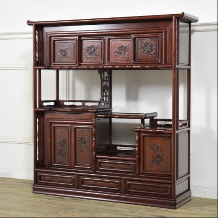 Karaki tea shelf made of rosewood #32307 – camori ヴィンテージ家具