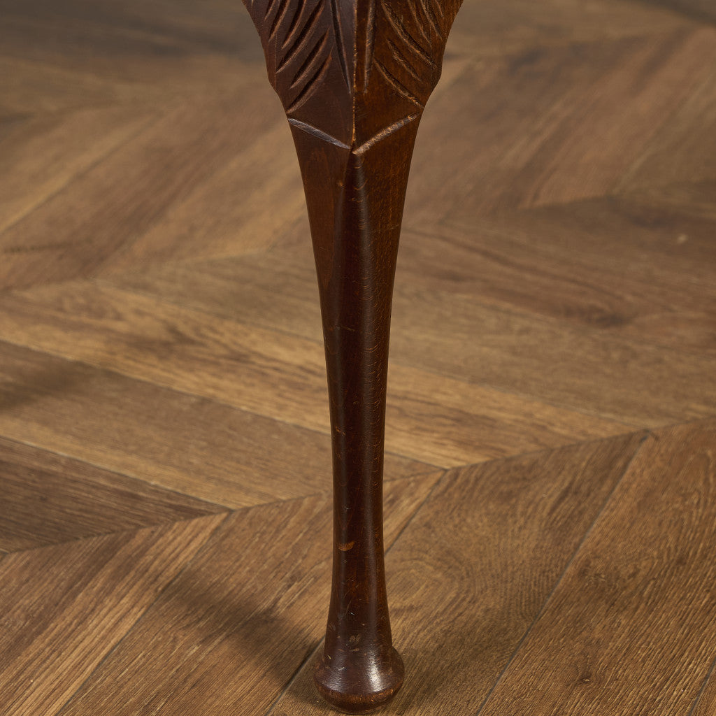 英国 クラシック ガラストップ コーヒーテーブル