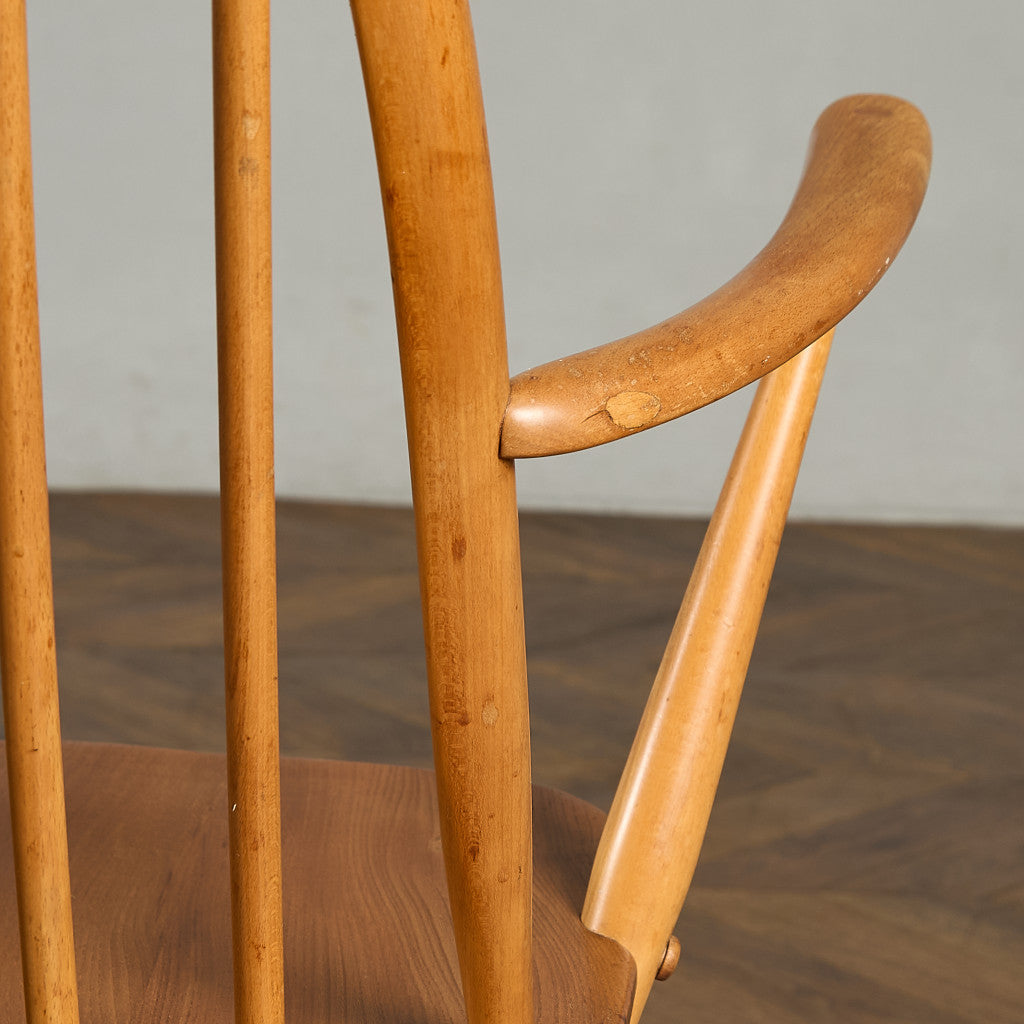 アーコール ERCOL ヴィンテージ クエーカー アームチェア ブルーラベル #94157