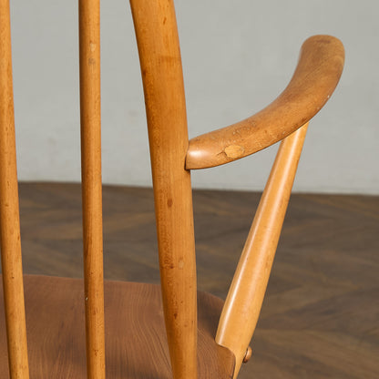アーコール ERCOL ヴィンテージ クエーカー アームチェア ブルーラベル #94157