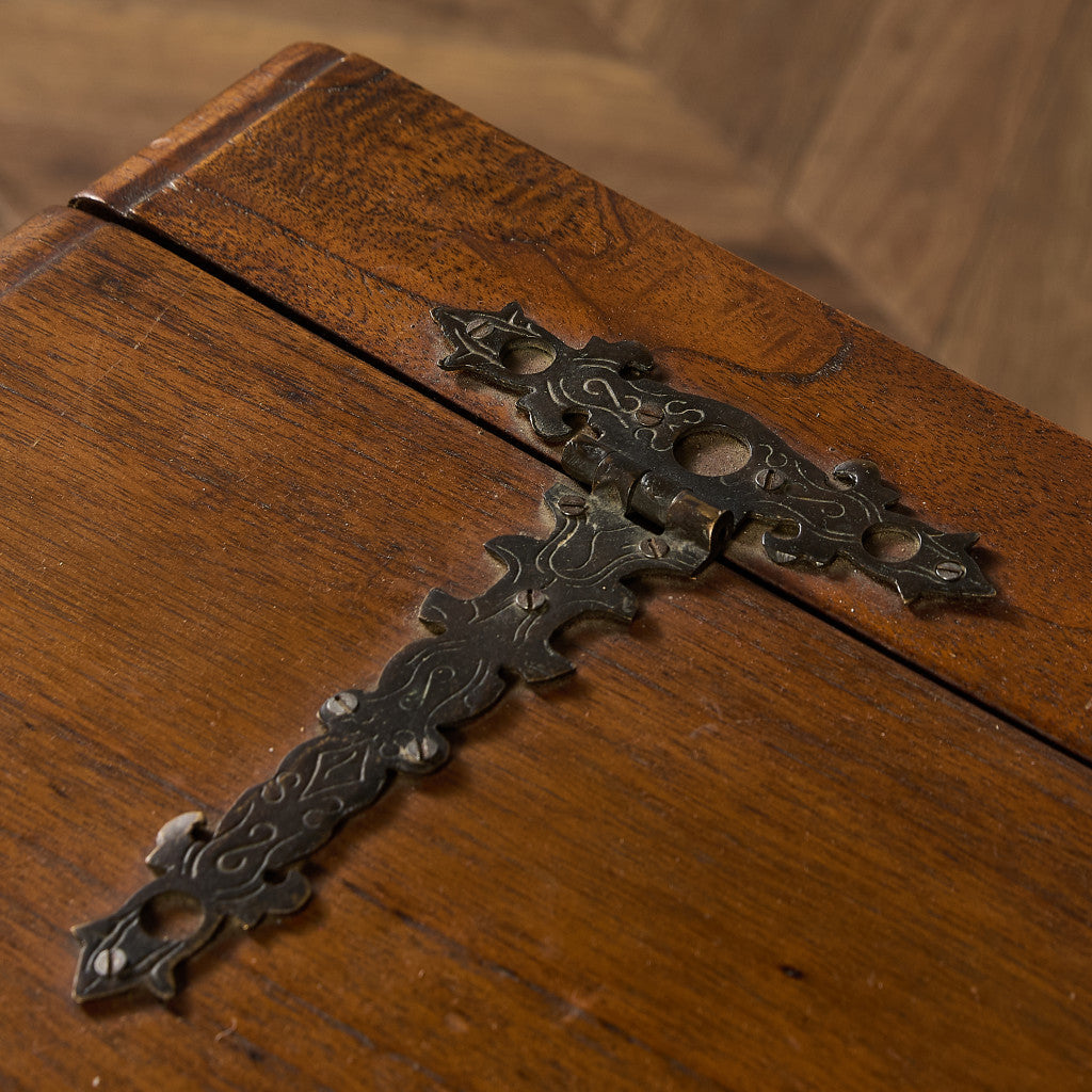 英国 クラシック オーク ブランケットボックス