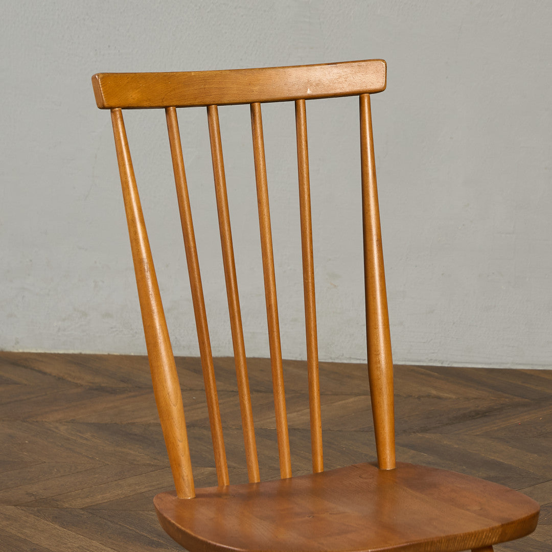 ヴィンテージ スティックバック ハイバックチェア ブルーラベル