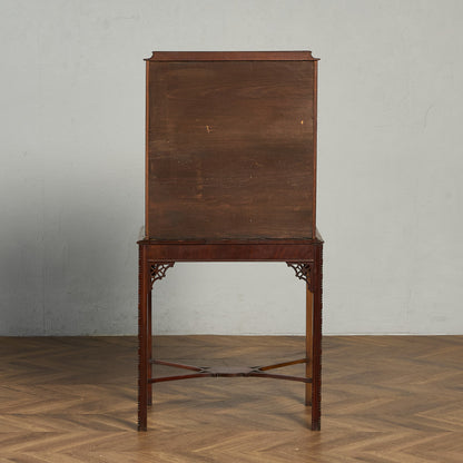 英国 クラシック ディスプレイ ガラス キャビネット #91846