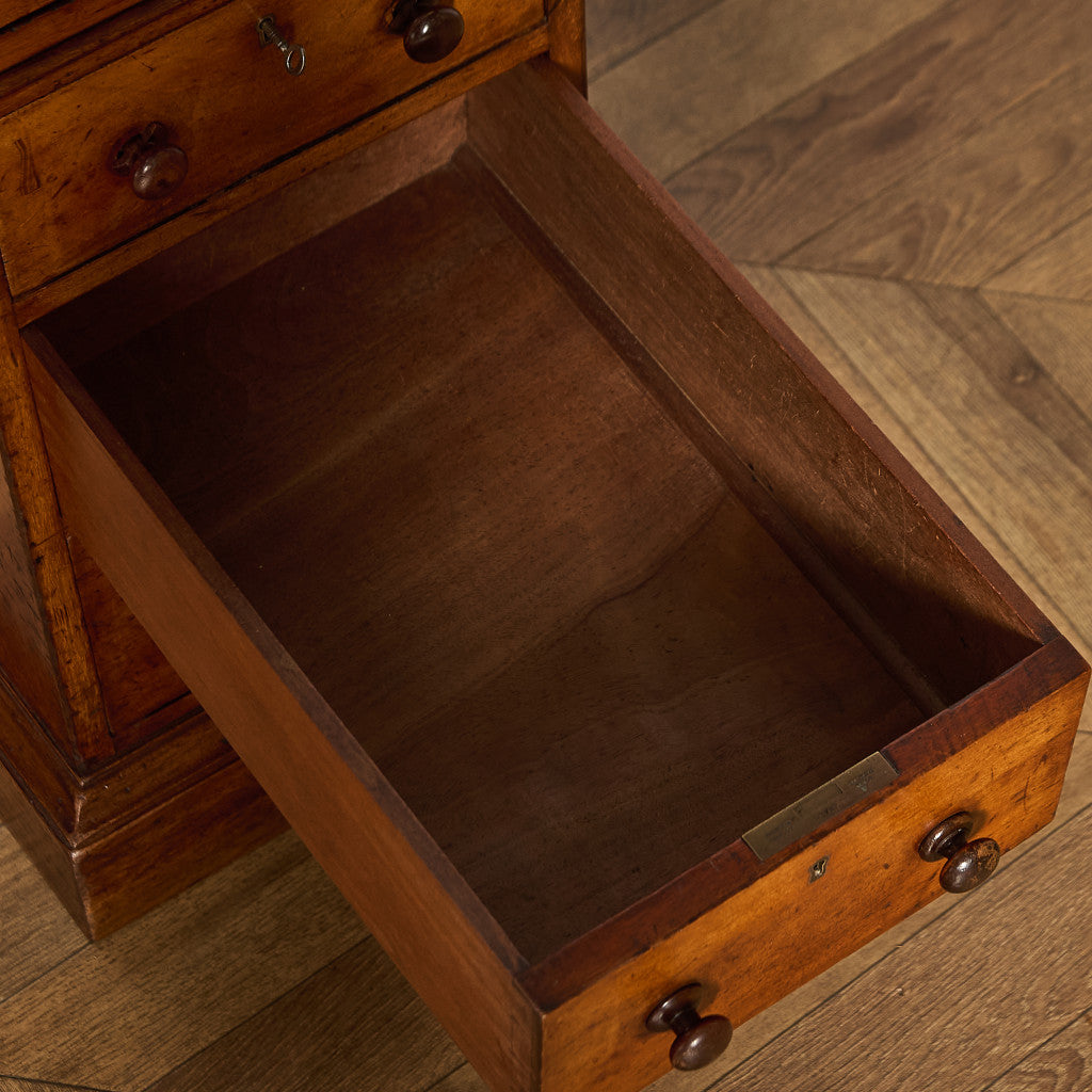 英国 アンティーク 両袖 デスク