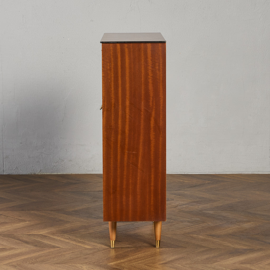 ヴィンテージ ナロー ブックケース