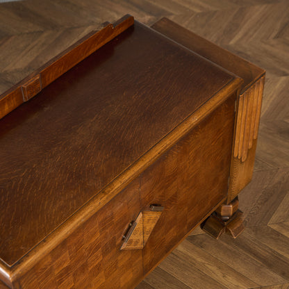 英国 クラシック アールデコ 様式 サイドボード