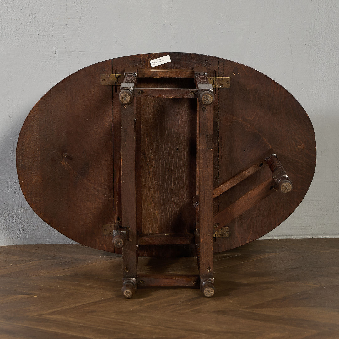 英国 クラシック ドロップリーフ ゲートレッグテーブル