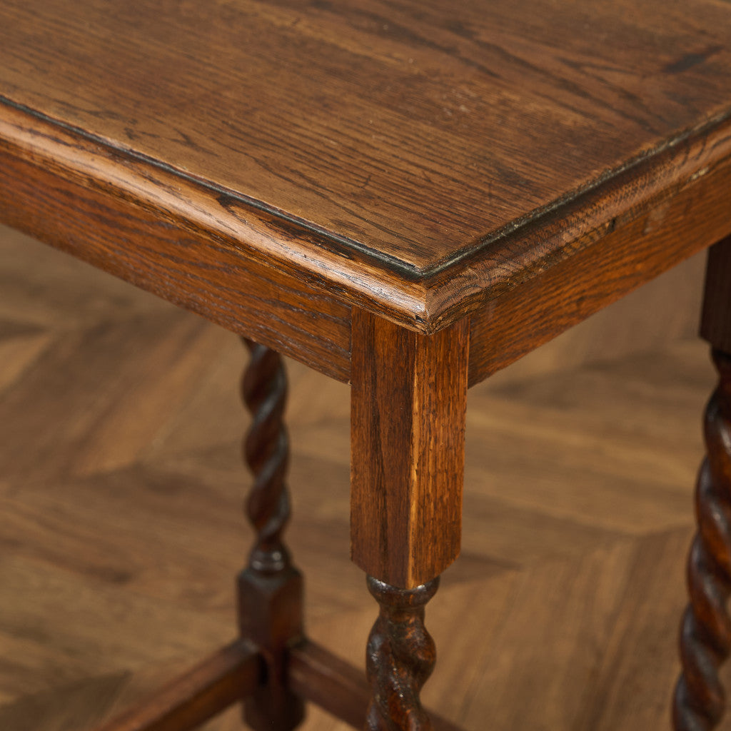 英国 クラシック バーリーシュガーツイスト サイドテーブル