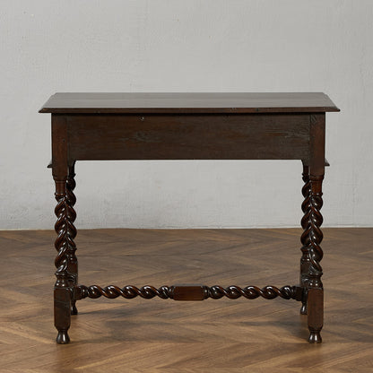 英国 クラシック オーク材 コンソールテーブル