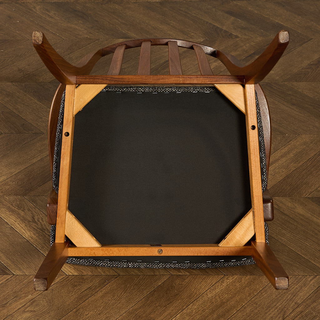 スラットバック アームチェア 座面張替え済み